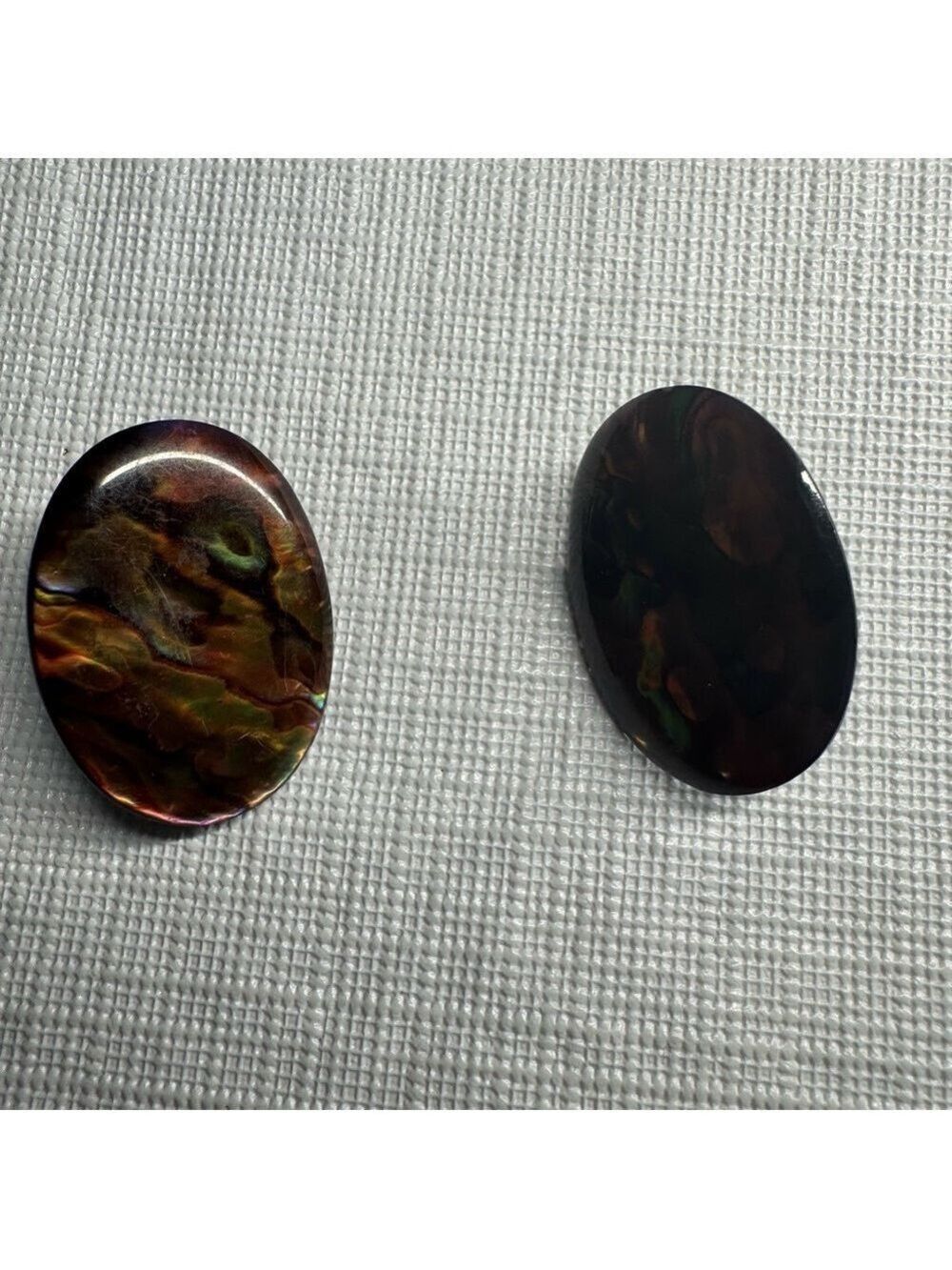 Elegant Multicolor Oval Earrings